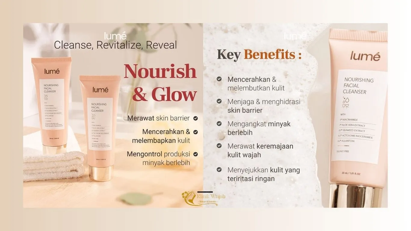Lume Skincare Nourishing Facial Cleanser