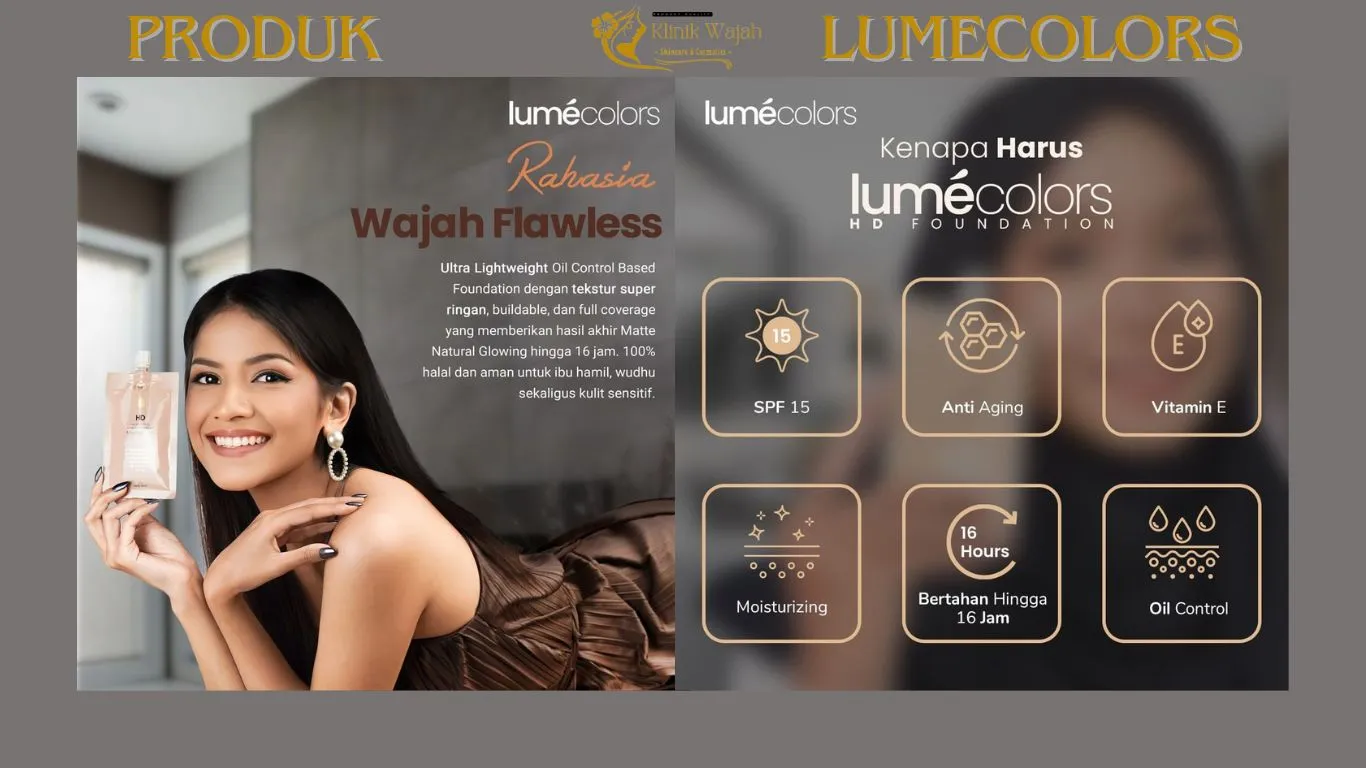 Tampil Cantik dengan Lumecolors Foundation Sachet